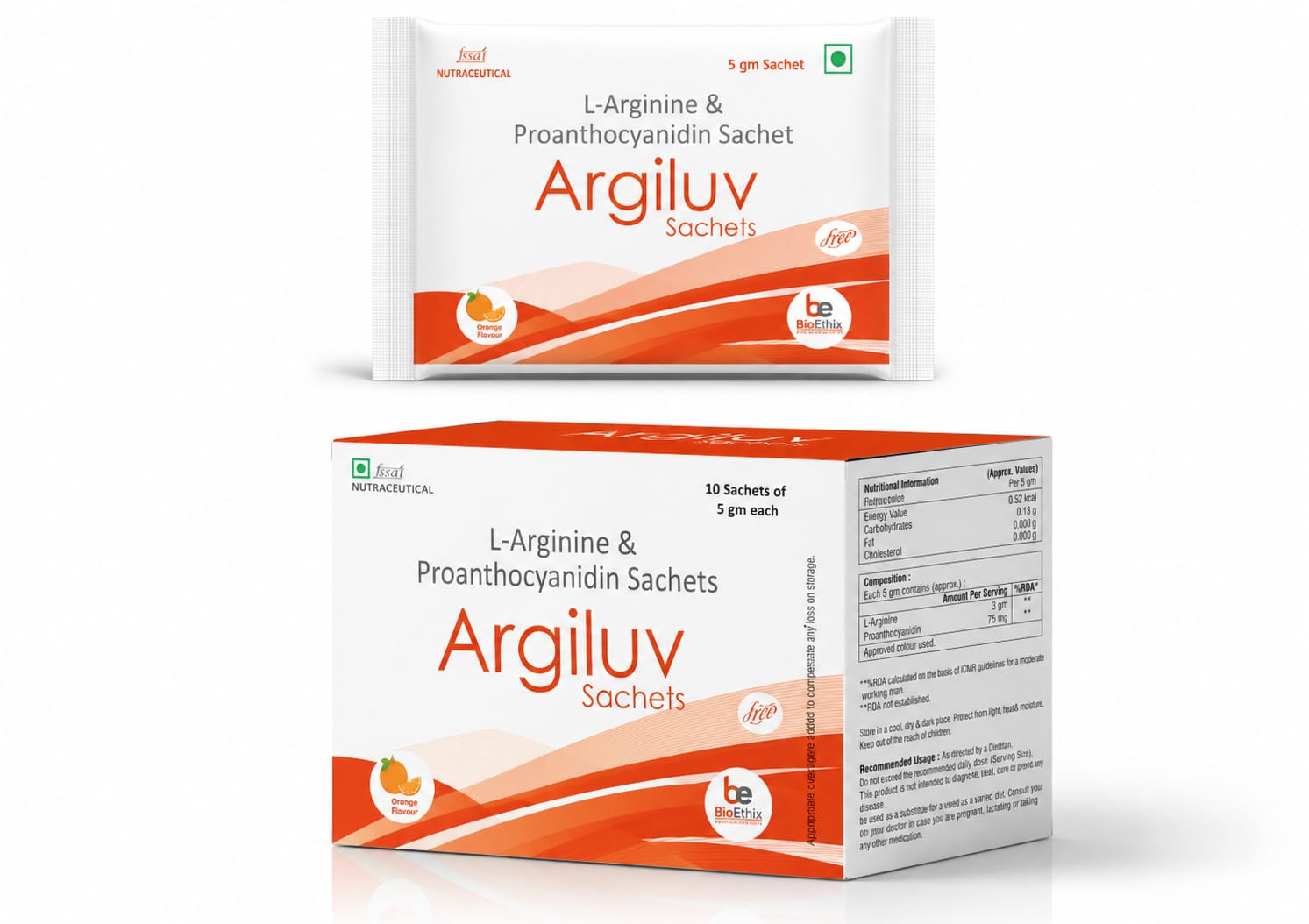 Argiluv sachet pack