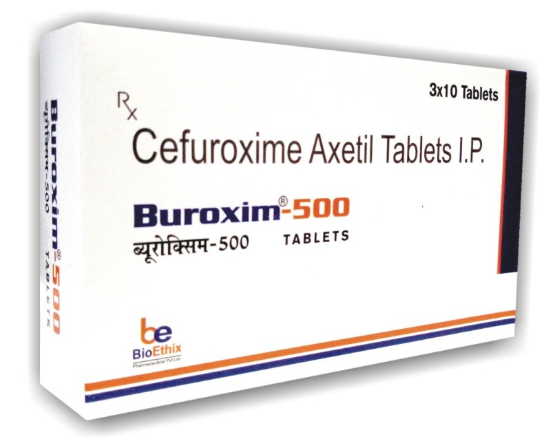 Buroxime 500 tablets pack