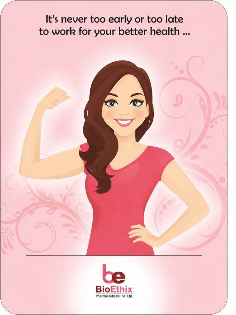 BioEthix Women Care leaflet, front